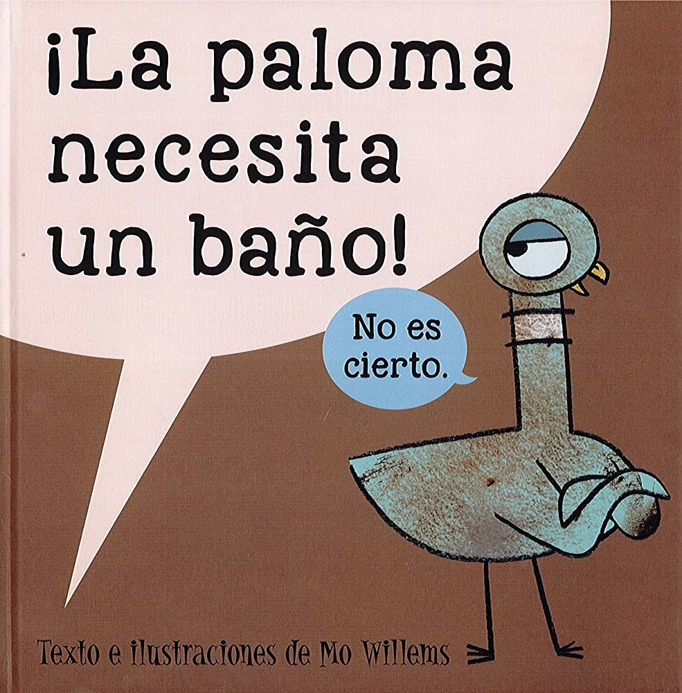¡LA PALOMA NECESITA UN BAÑO!