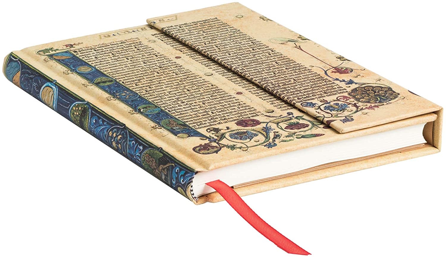 LIBRETA GUTENBERG BIBLE. MIDI TAPA DURA RENGLONES