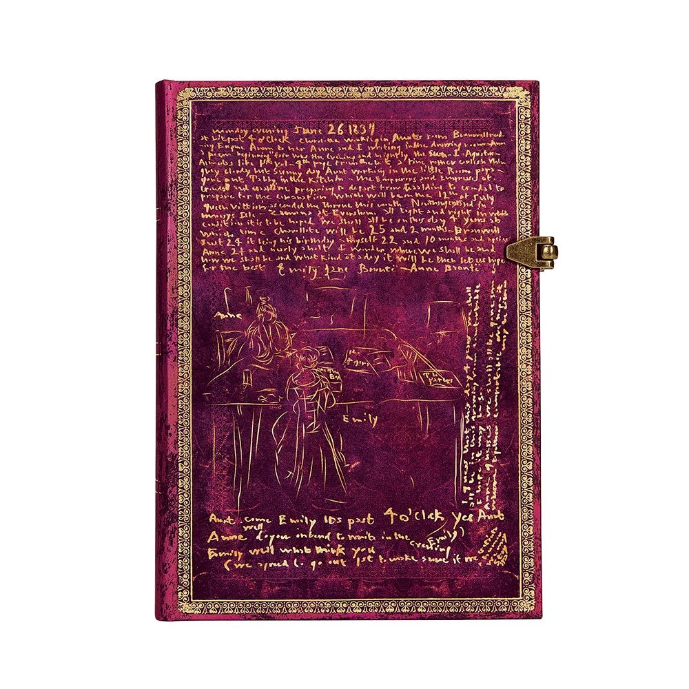 THE BRONTE SISTERS - CUADERNO MIDI RENGLONES TAPA DURA