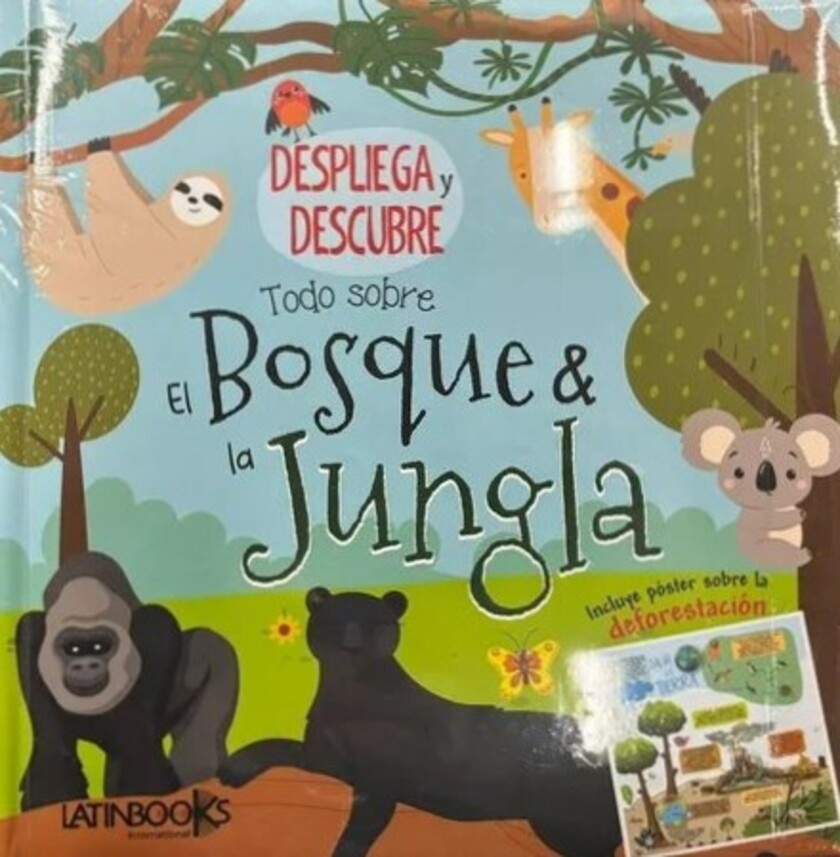 DESPLIEGA Y DESCUBRE: TODO SOBRE EL BOSQUE Y LA JUNGLA