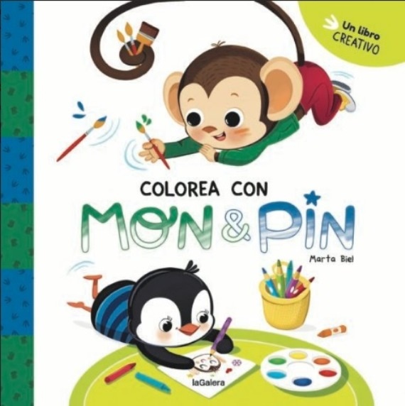 COLOREA CON MON & PIN - ACTIVIDADES 1