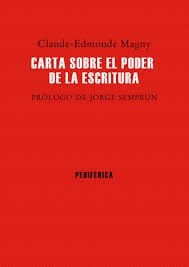 CARTA SOBRE EL PODER DE LA ESCRITURA