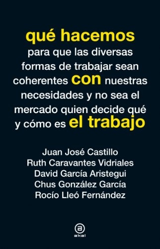QH09 QUE HACEMOS CON EL TRABAJO