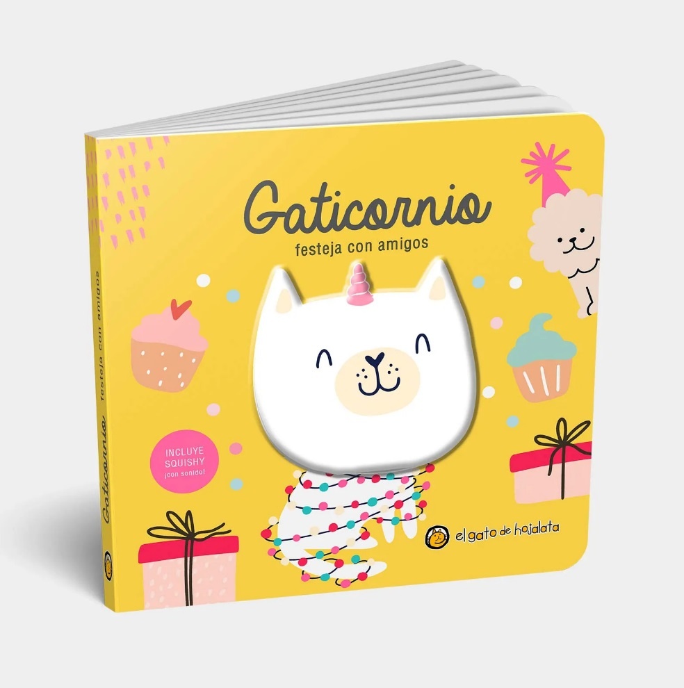 AMIGOS SQUISHY. GATICORNIO