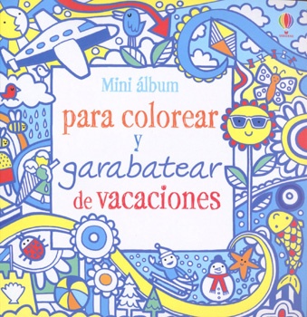 MINI ALBUM COLOREAR VACACIONES