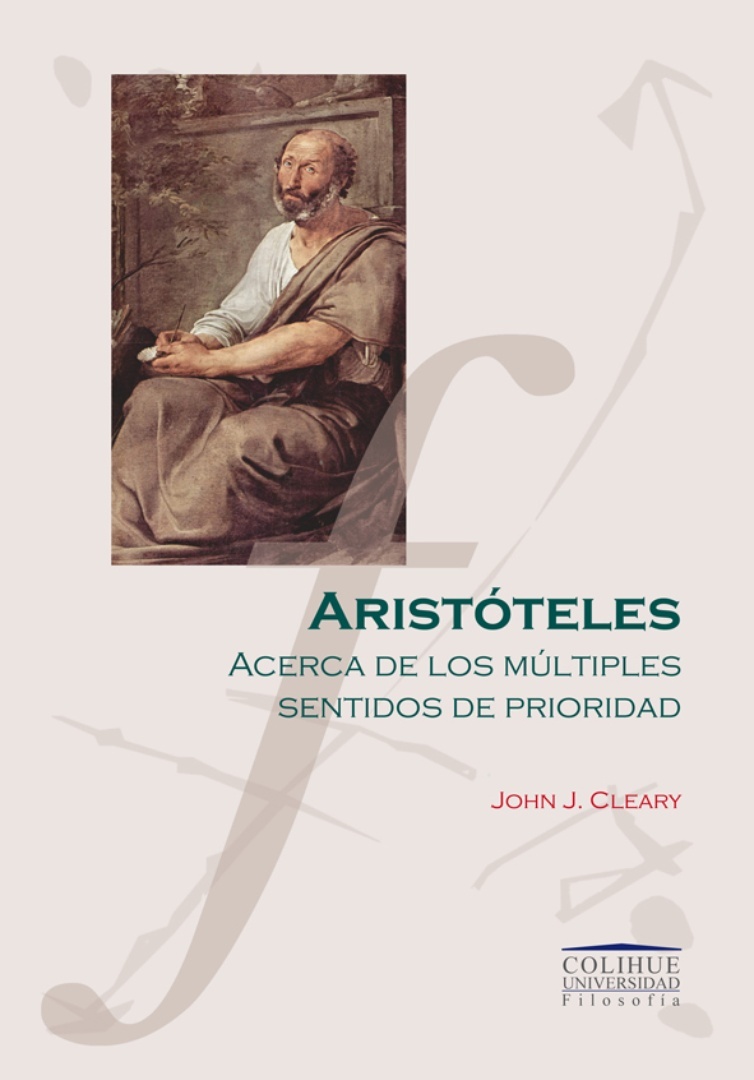 ARISTÓTELES - ACERCA DE LOS MÚLTIPLES SENTIDOS DE PRIORIDAD