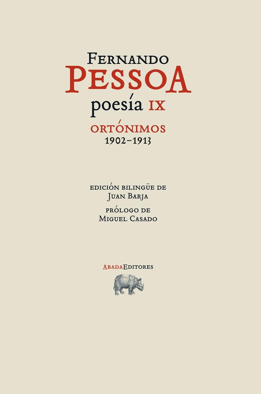 POESÍAS IX. ORTÓNIMOS (1902-1913)