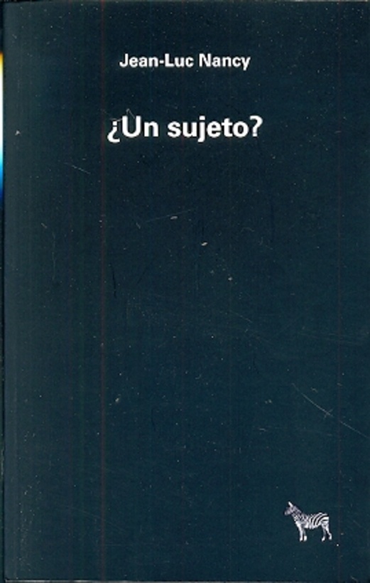 ¿UN SUJETO?