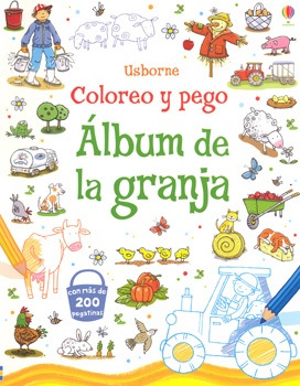 COLOREO Y PEGO - ALBUM DE LA GRANJA
