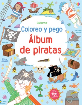 COLOREO Y PEGO. ALBUM DE PIRATAS