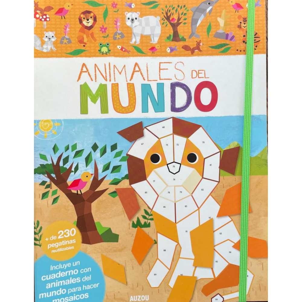 MIS PRIMERAS PEGATINAS - ANIMALES DEL MUNDO
