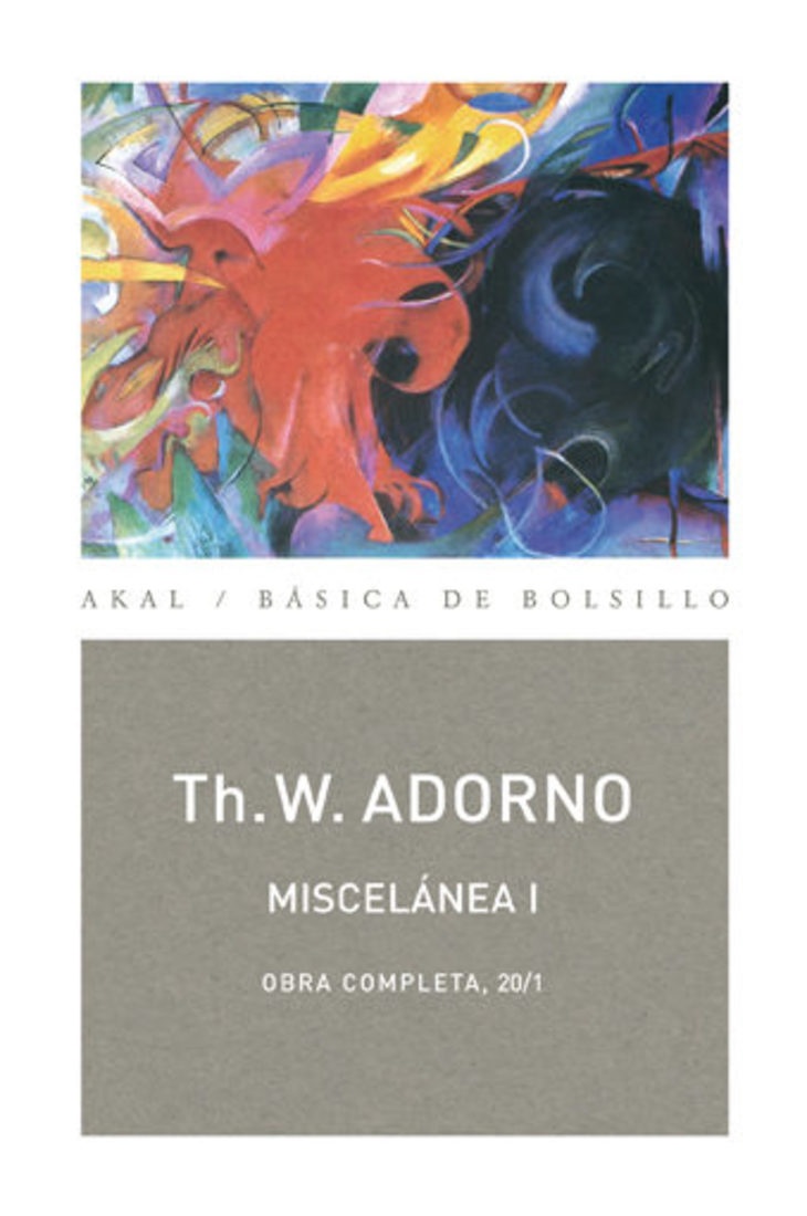 MISCELÁNEA I. OBRA COMPLETA. 20/1