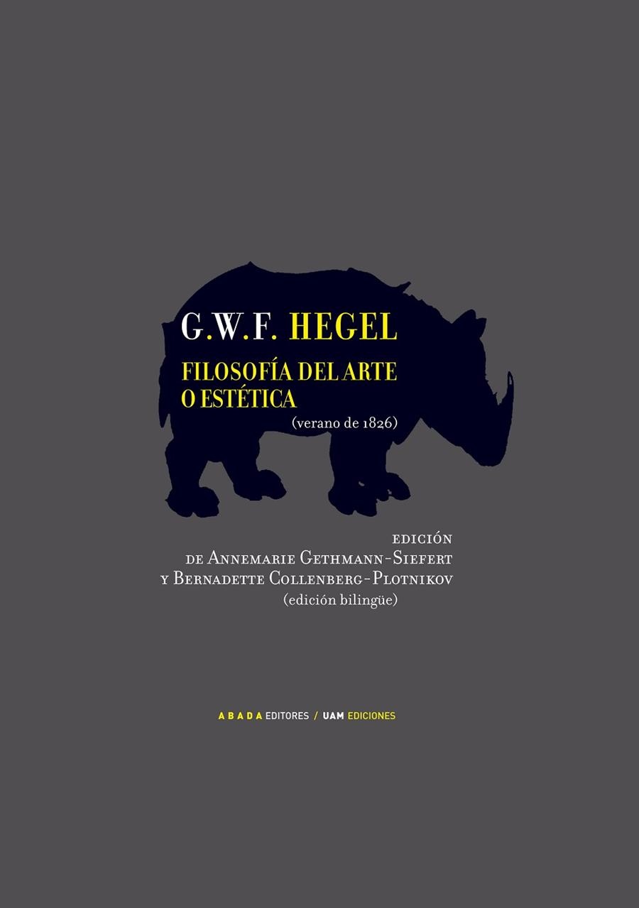 FILOSOFÍA DEL ARTE O ESTÉTICA