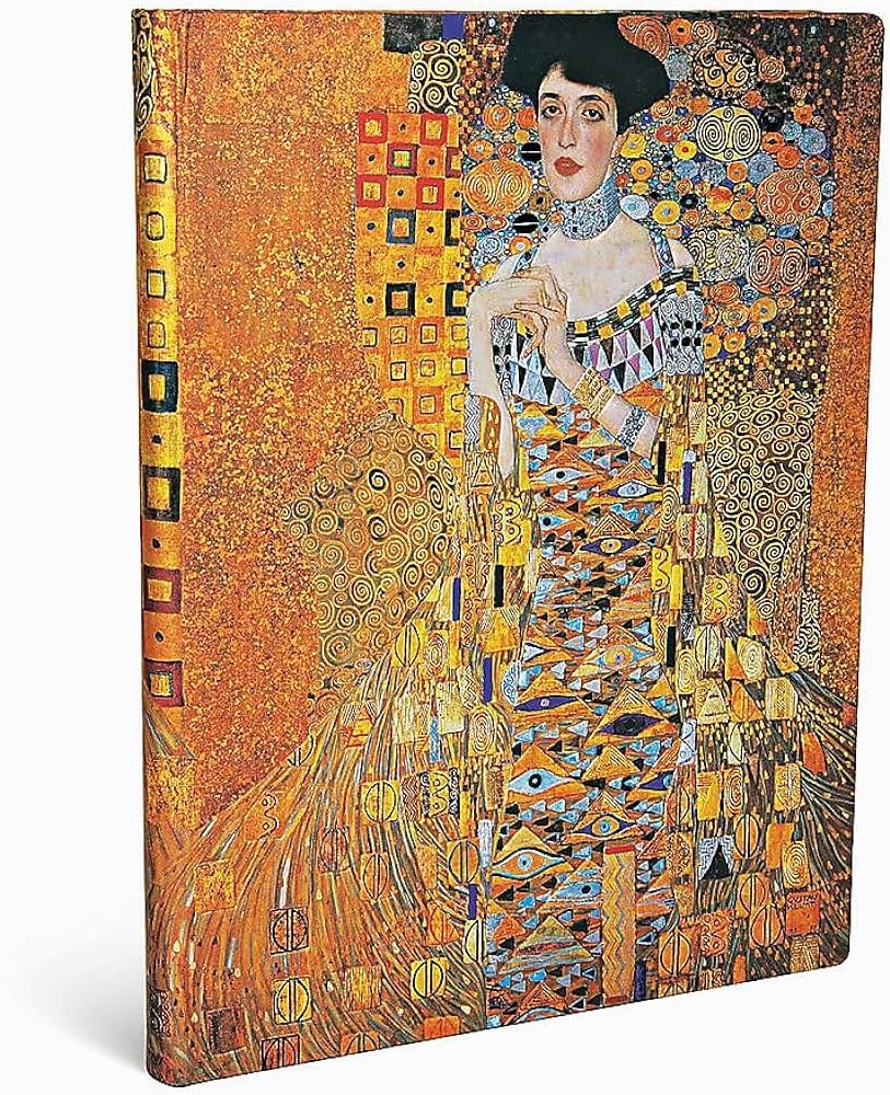KLIMT RETRATO DE ADELE (CUADERNO ULTRA LISO TAPA DURA)