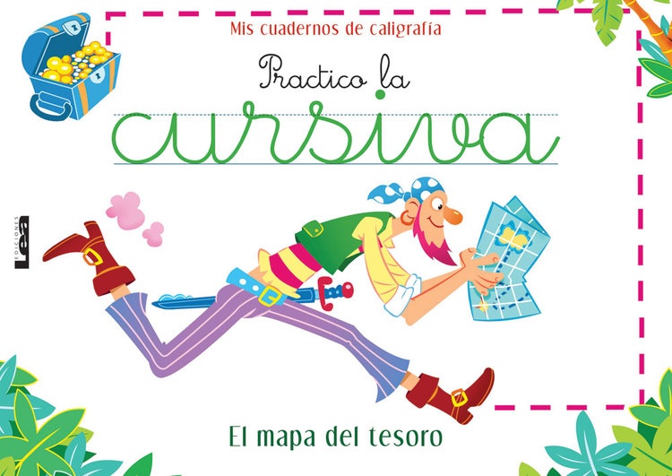 PRACTICO LA CURSIVA - EL MAPA DEL TESORO