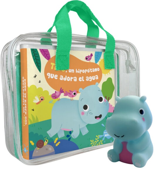 TIMO, UN HIPOPÓTAMO QUE ADORA EL AGUA (LIBRO DE BAÑO)