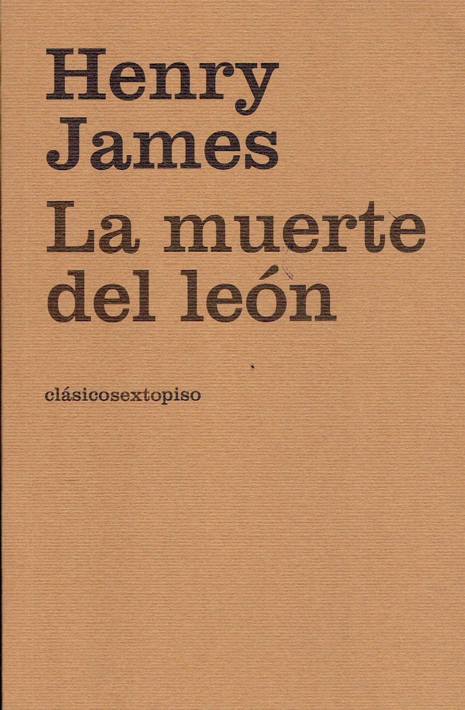 MUERTE DEL LEÓN