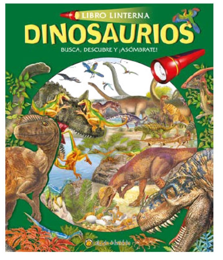 LIBRO LINTERNA - DINOSAURIOS