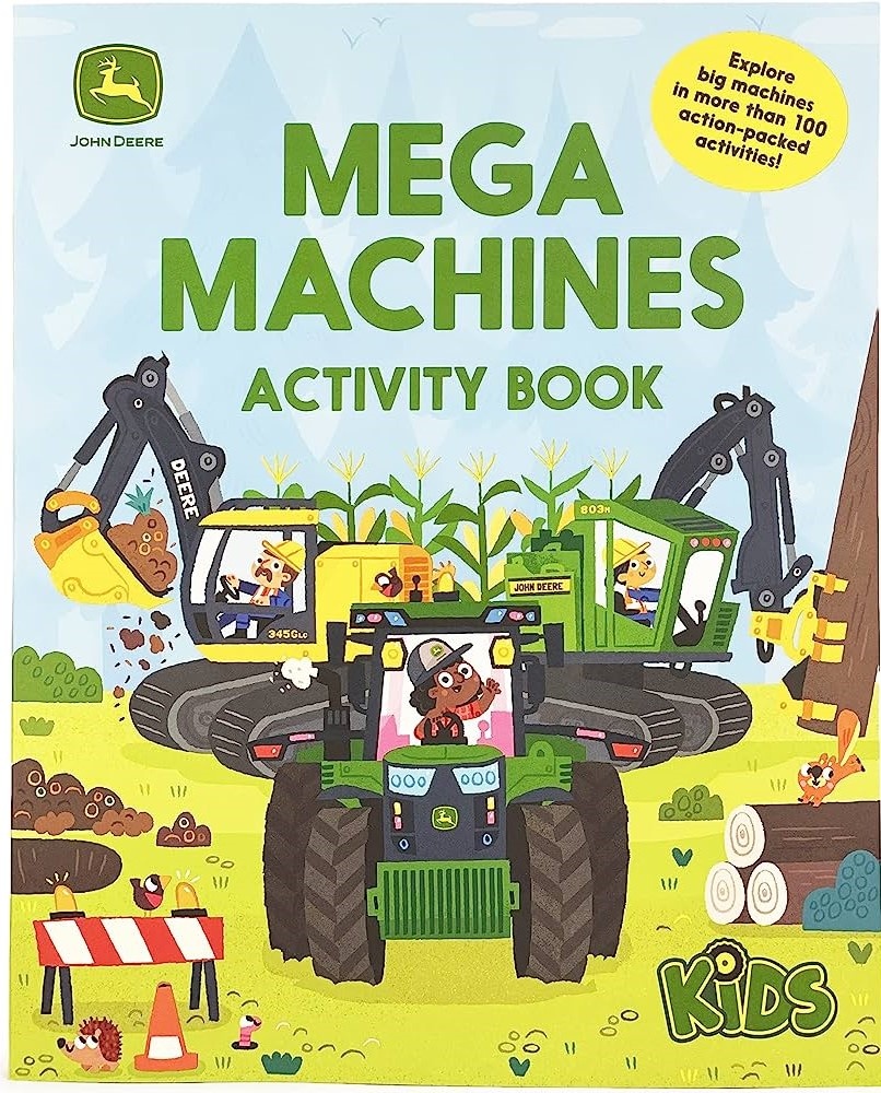 MEGA MACHINES ACTIVITY BOOK