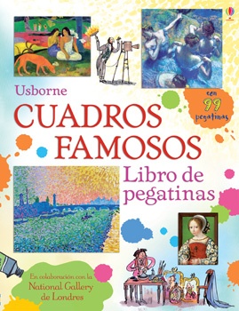 CUADROS FAMOSOS. LIBRO DE PEGATINAS