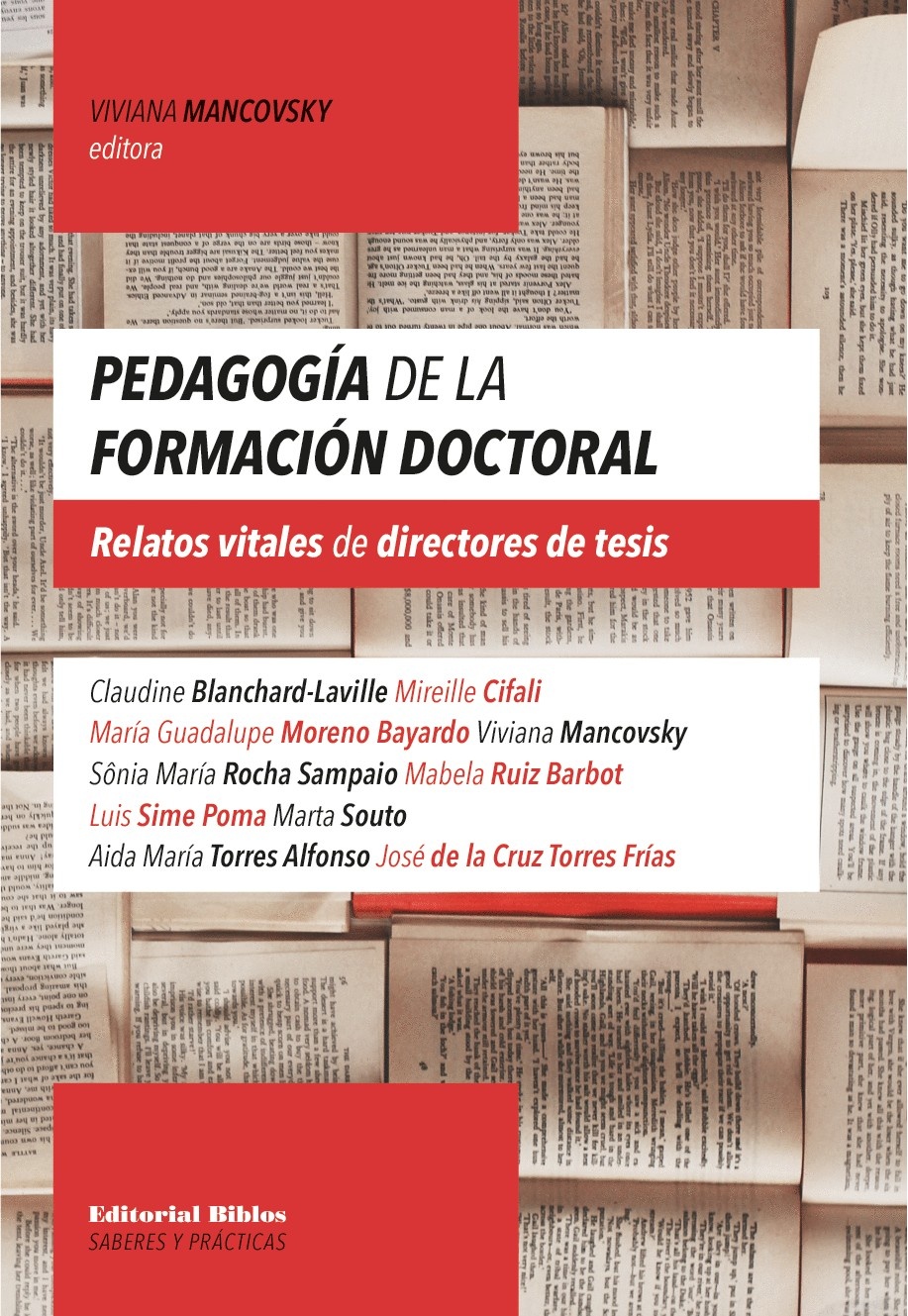 PEDAGOGÍA DE LA FORMACIÓN DOCTORAL