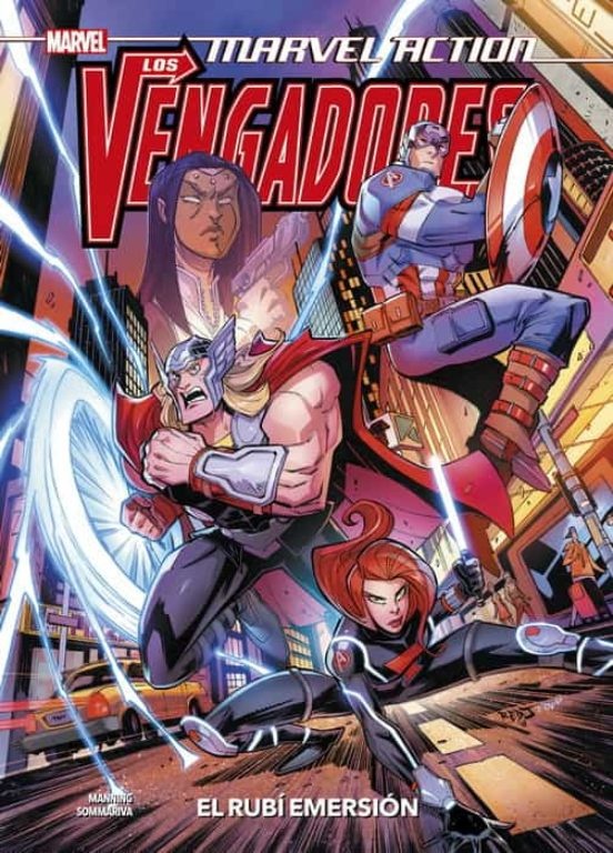 MARVEL ACTION LOS VENGADORES EL RUBÍ EMERSIÓN