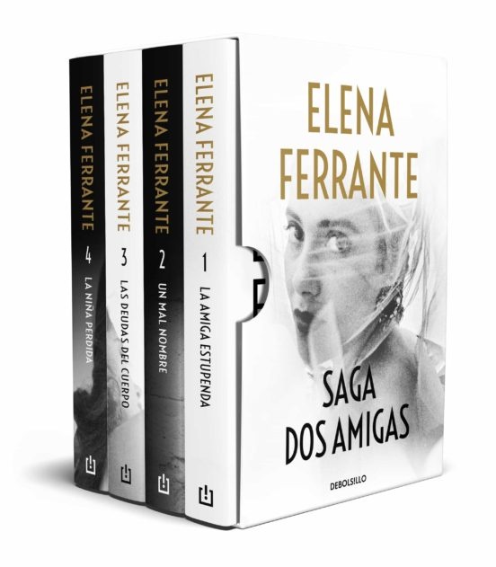 ESTUCHE - TETRALOGÍA LA AMIGA ESTUPENDA