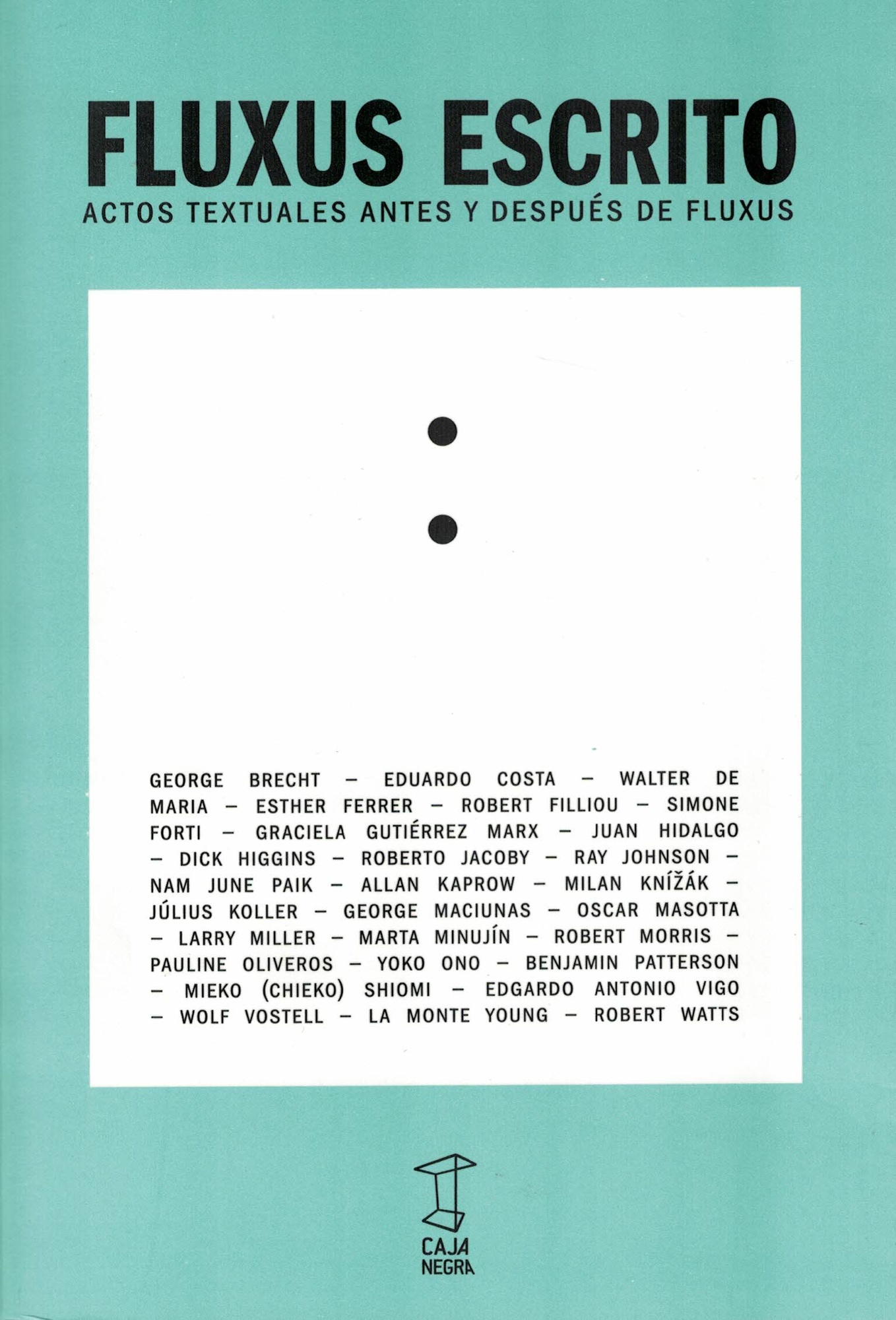 FLUXUS ESCRITO
