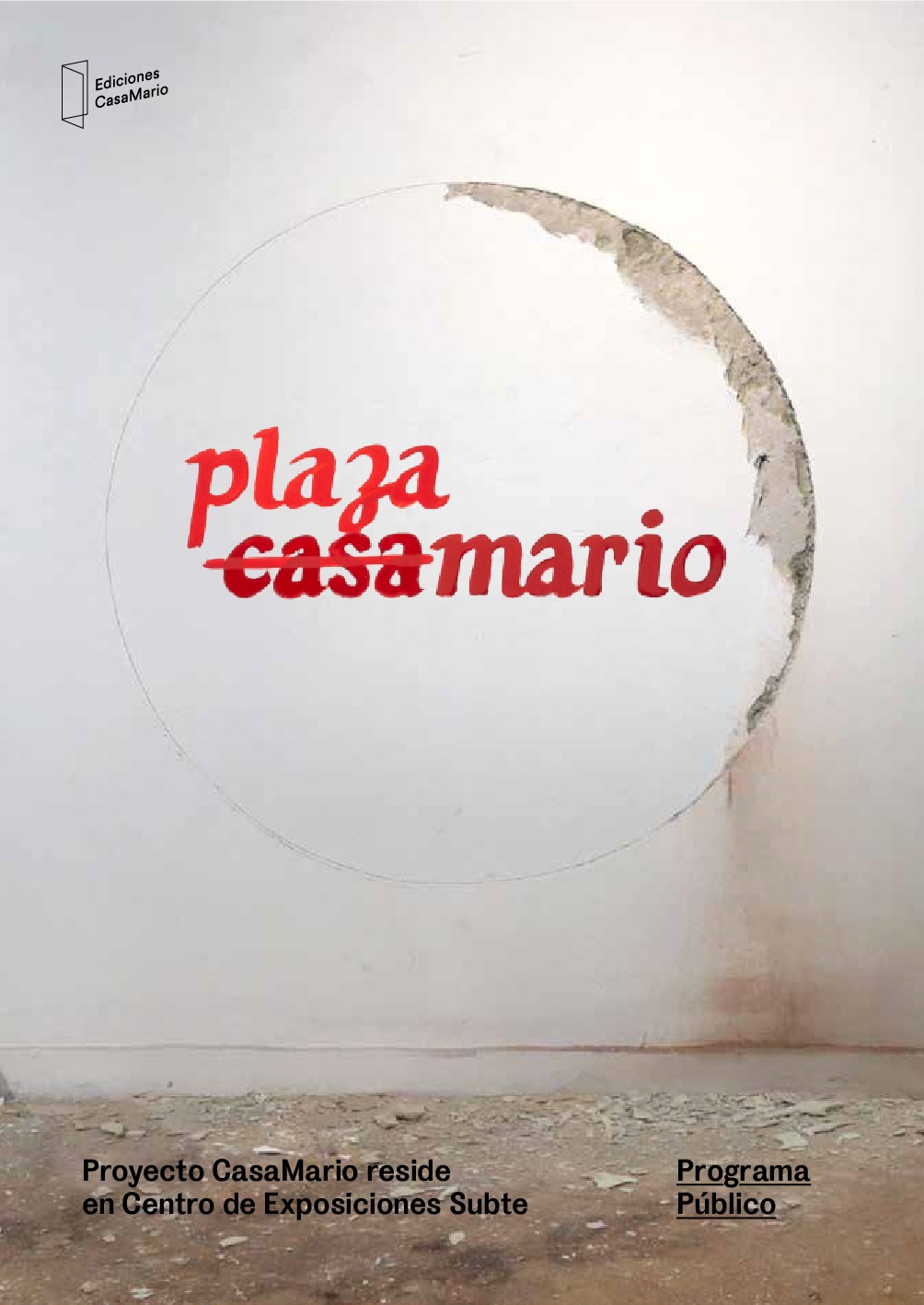 PLAZA MARIO. PROGRAMA PÚBLICO