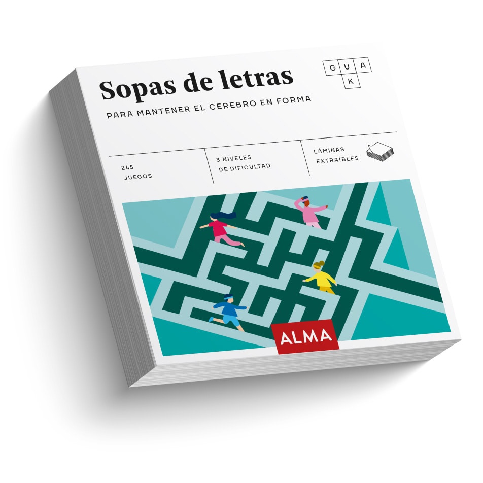 SOPAS DE LETRAS PARA MANTENER EL CEREBRO EN FORMA