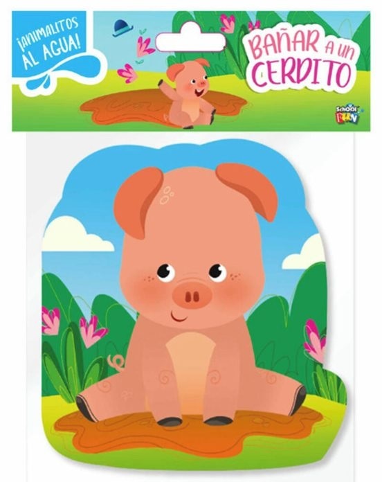 ¡ANIMALITOS AL AGUA! - BAÑAR A UN CERDITO