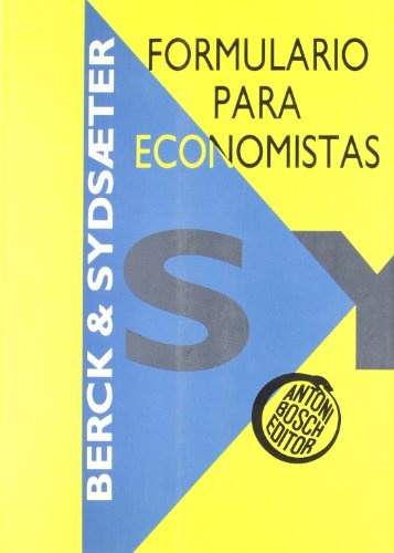 FORMULARIO PARA ECONOMISTAS