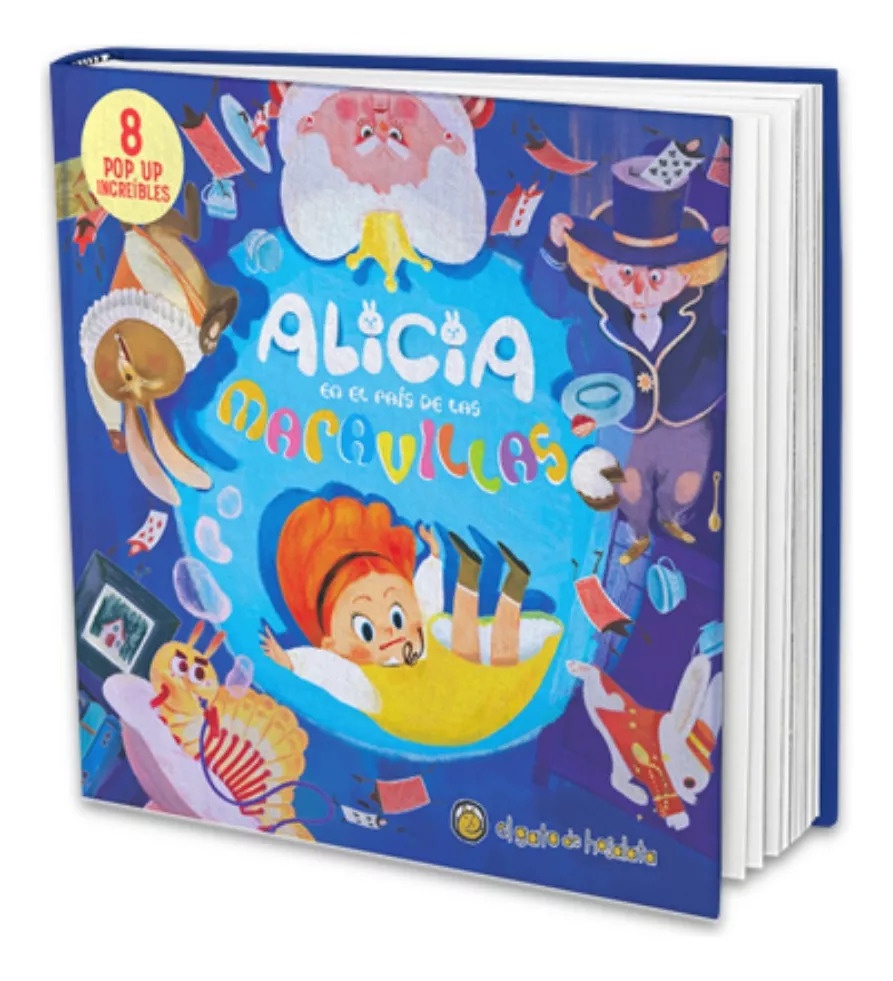 POP UP CLÁSICOS - ALICIA EN EL PAÍS DE LAS MARAVILLAS