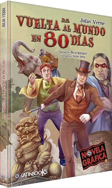 VUELTA AL MUNDO EN 80 DIAS, LA- NOVELA GRAFICA