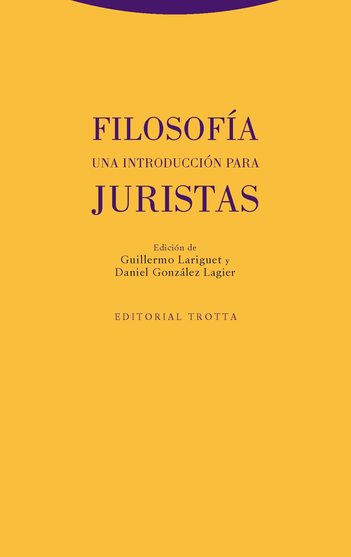 FILOSOFÍA - UNA INTRODUCCIÓN PARA JURISTAS