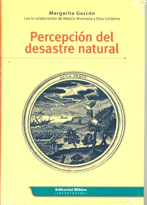 PERCEPCIÓN DEL DESASTRE NATURAL
