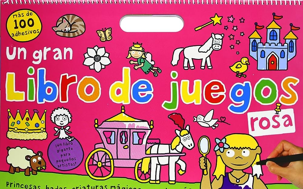 UN GRAN LIBRO DE JUEGOS ROSA