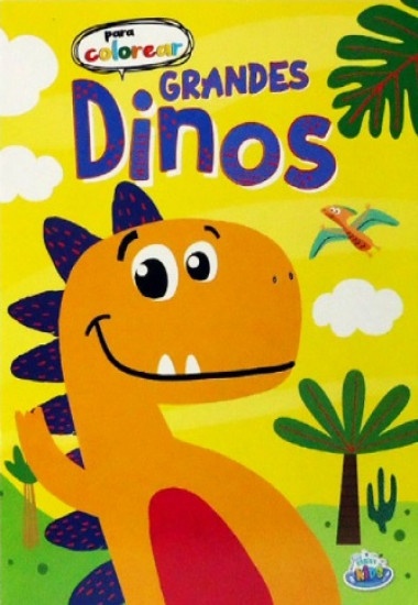GRANDES DINOS- PARA COLOREAR