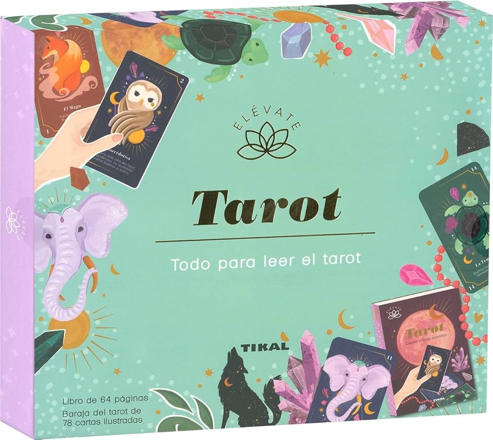 TAROT. LIBRO + 78 CARTAS ILUSTRADAS