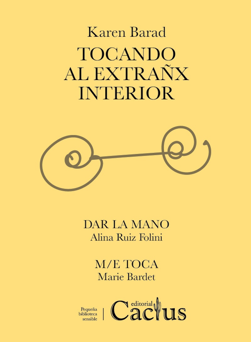 TOCANDO AL EXTRAÑX INTERIOR. DAR LA MANO. M/E TOCA