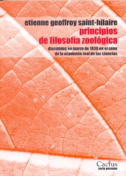 PRINCIPIOS DE FILOSOFÍA ZOOLÓGICA