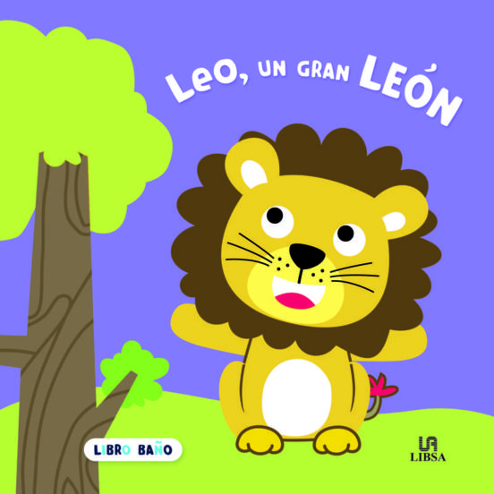 LEO UN GRAN LEON (LIBRO DE BAÑO)