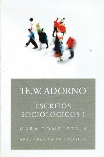 ESCRITOS SOCIOLÓGICOS I. OBRA COMPLETA, 8