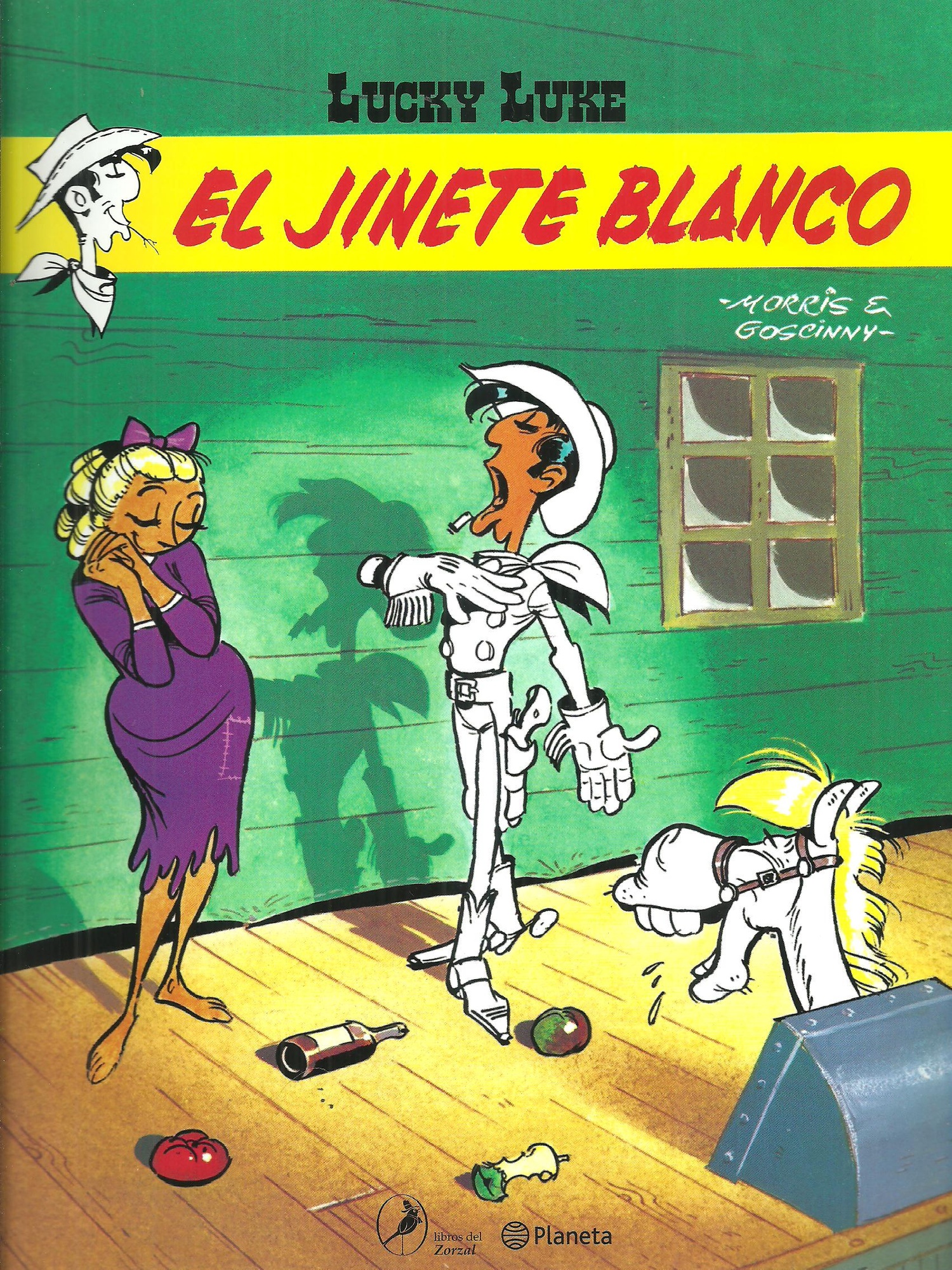 LUCKY LUKE 4. EL JINETE BLANCO