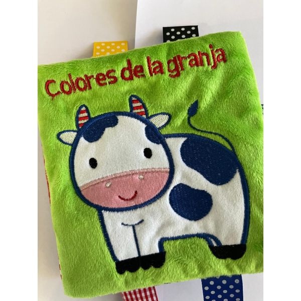 MI PRIMER LIBRO DE TELA - COLORES DE LA GRANJA