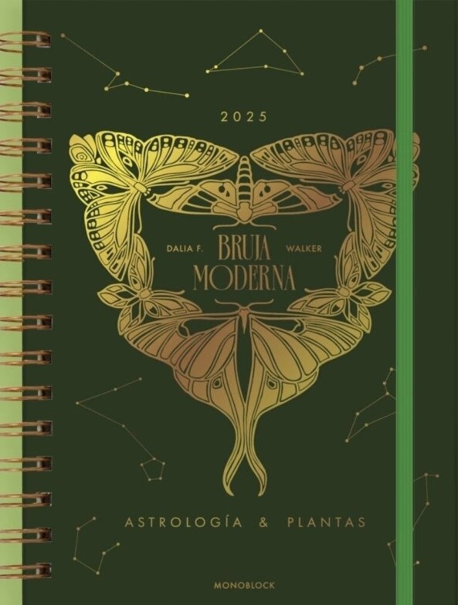 AGENDA 2025 - BRUJA MODERNA (CRISÁLIDA DORADA)