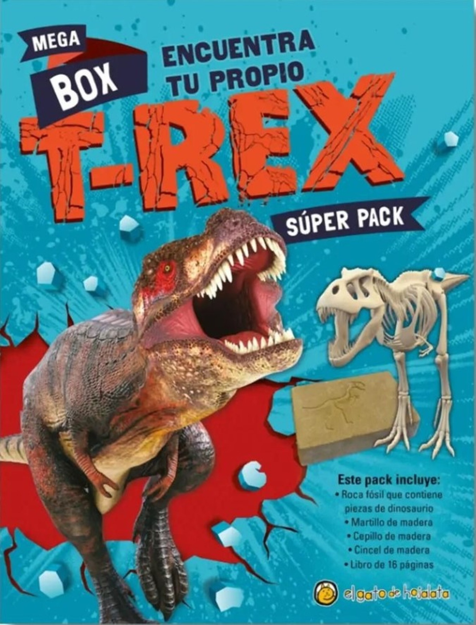 MEGA BOX ENCUENTRA TU PROPIO T-REX SÚPER PACK
