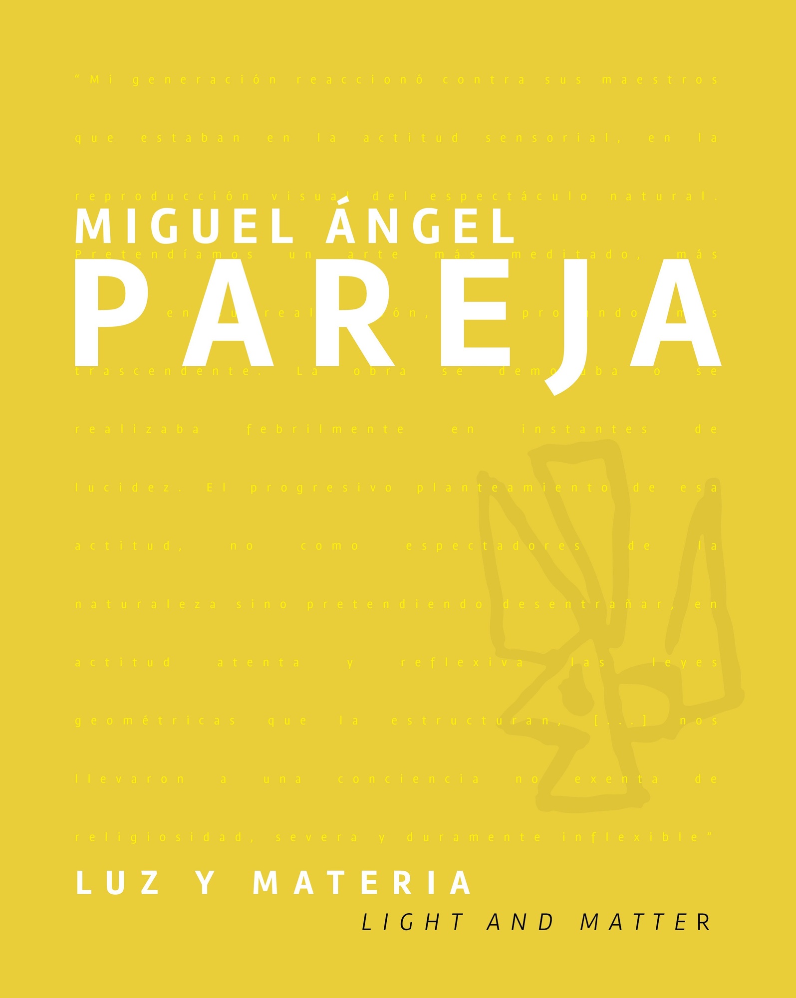 MIGUEL ÁNGEL PAREJA LUZ Y MATERIA