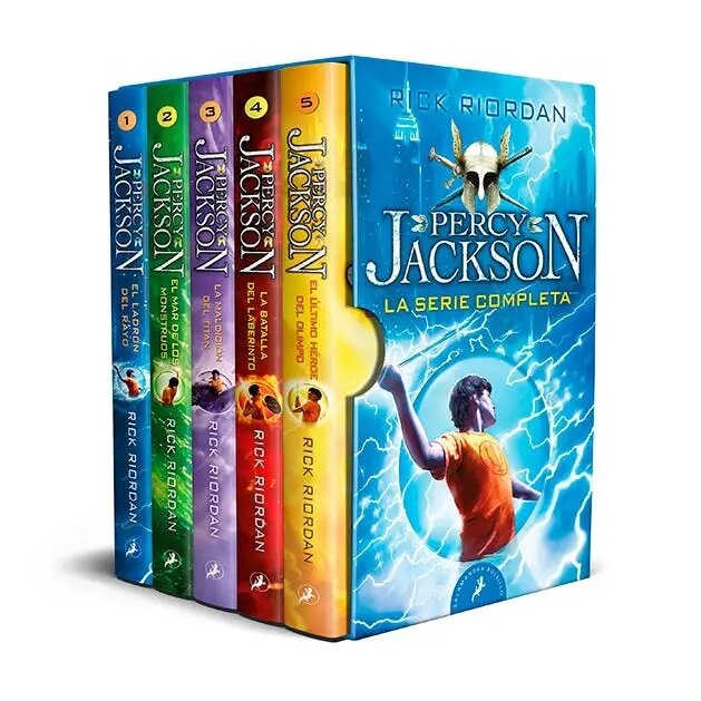 ESTUCHE - PERCY JACKSON Y LOS DIOSES DEL OLIMPO