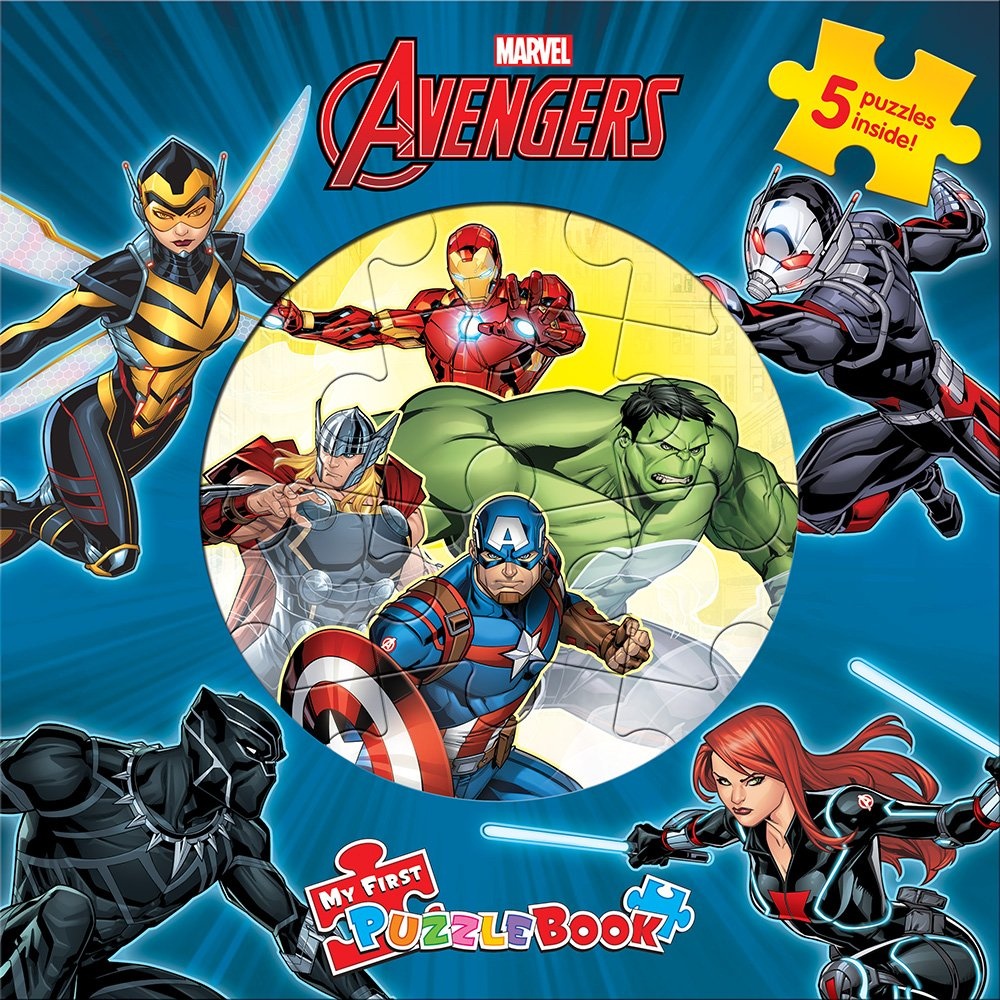 MARVEL AVENGERS - MI PRIMER LIBRO DE ROMPECABEZAS
